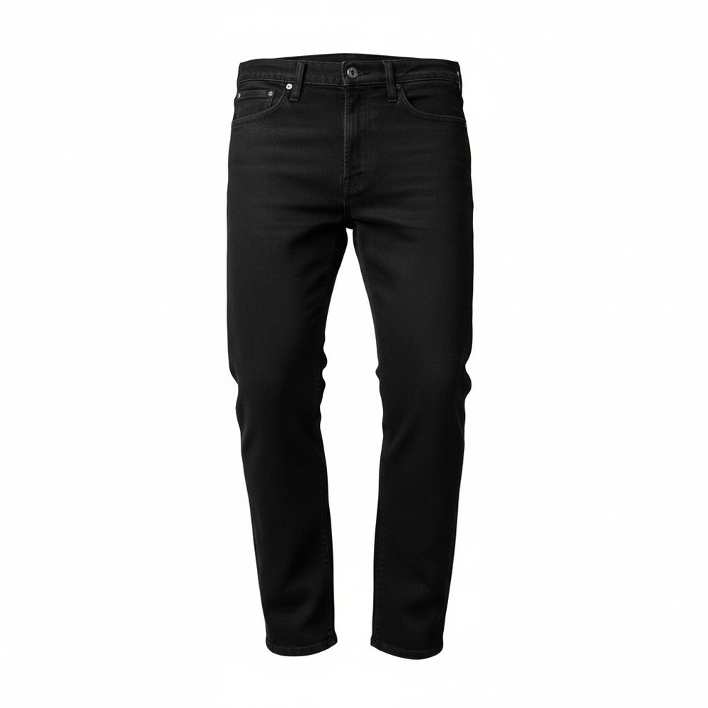 Levis 513 Slim Straight Jeans Mens 31x30 Black Denim Pants 05513-0504